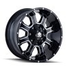 Mayhem | FIERCE 17x9.0 ET-12 - Gloss Black Milled