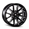 Mayhem | CROSSFIRE 20x9.5 ET25 - Gloss Black Milled