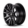 Mayhem | CROSSFIRE 20x9.5 ET25 - Gloss Black Milled