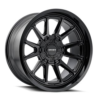 Mayhem | INTREPID 18x9.0 ET-12 - Gloss Black