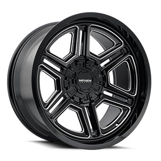 Mayhem | HERMOSA 20x10.0 ET-25 - Gloss Black Milled