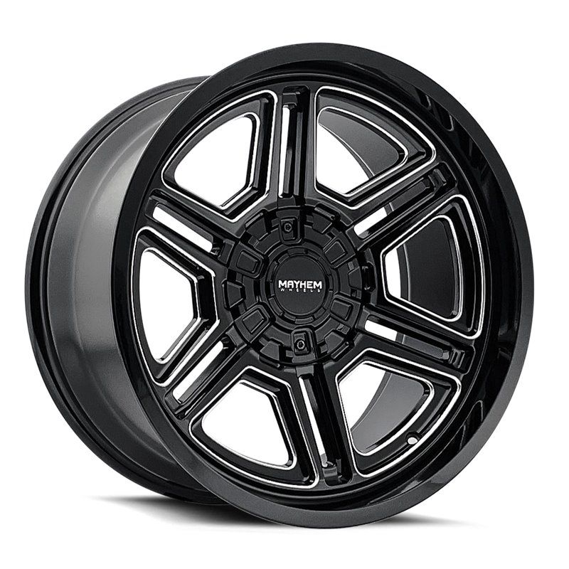 Mayhem | HERMOSA 20x10.0 ET-25 - Gloss Black Milled