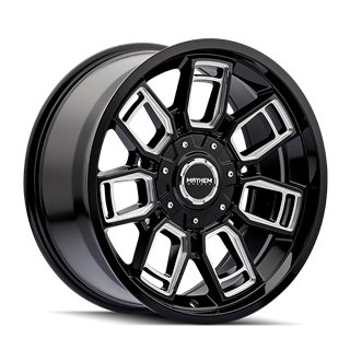 Mayhem | ORDINANCE 20x9.0 ET0 - Gloss Black Milled