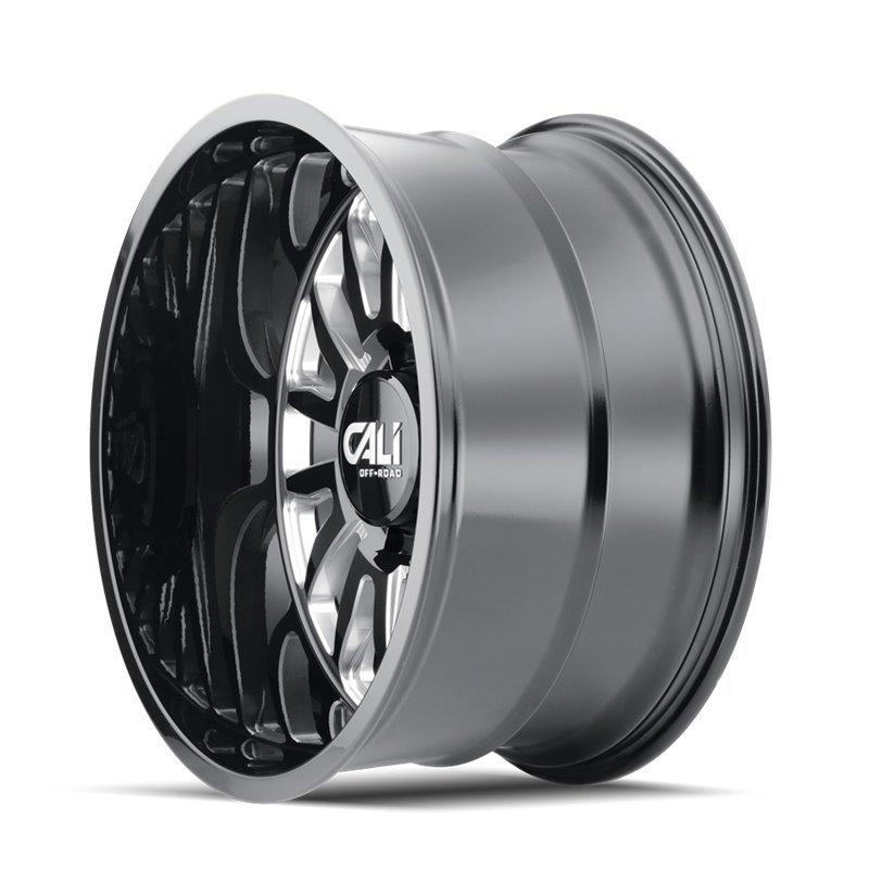 CALI Off-Road | SUMMIT 20x12.0 ET-51 - Gloss Black Milled