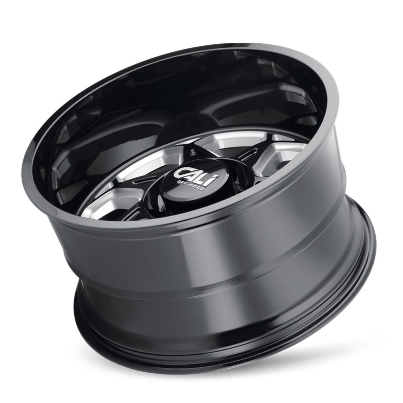 CALI Off-Road | SEVENFOLD 20x12.0 ET-51 - Gloss Black Milled