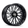 CALI Off-Road | PURGE 24x14.0 ET-76 - Gloss Black Milled