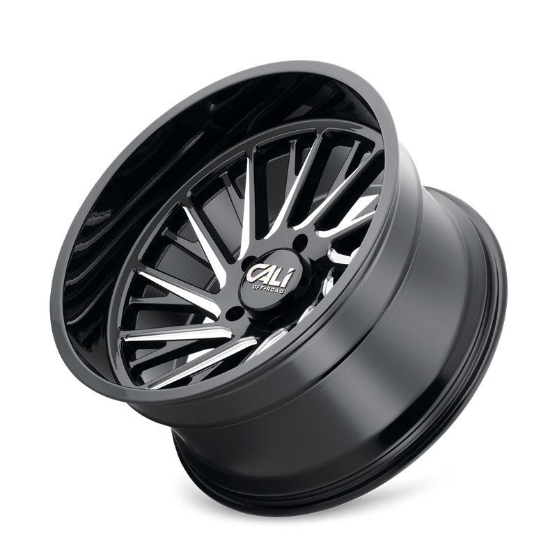 CALI Off-Road | PURGE 24x14.0 ET-76 - Gloss Black Milled