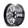 CALI Off-Road | INVADER 22x12.0 ET-51 - Gloss Black Milled