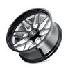 CALI Off-Road | INVADER 22x12.0 ET-51 - Gloss Black Milled
