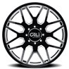 CALI Off-Road | INVADER DUALLY 22x8.3 ET-192 - Gloss Black Milled