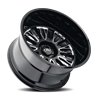 CALI Off-Road | VERTEX 20x10.0 ET-25 - Gloss Black Milled