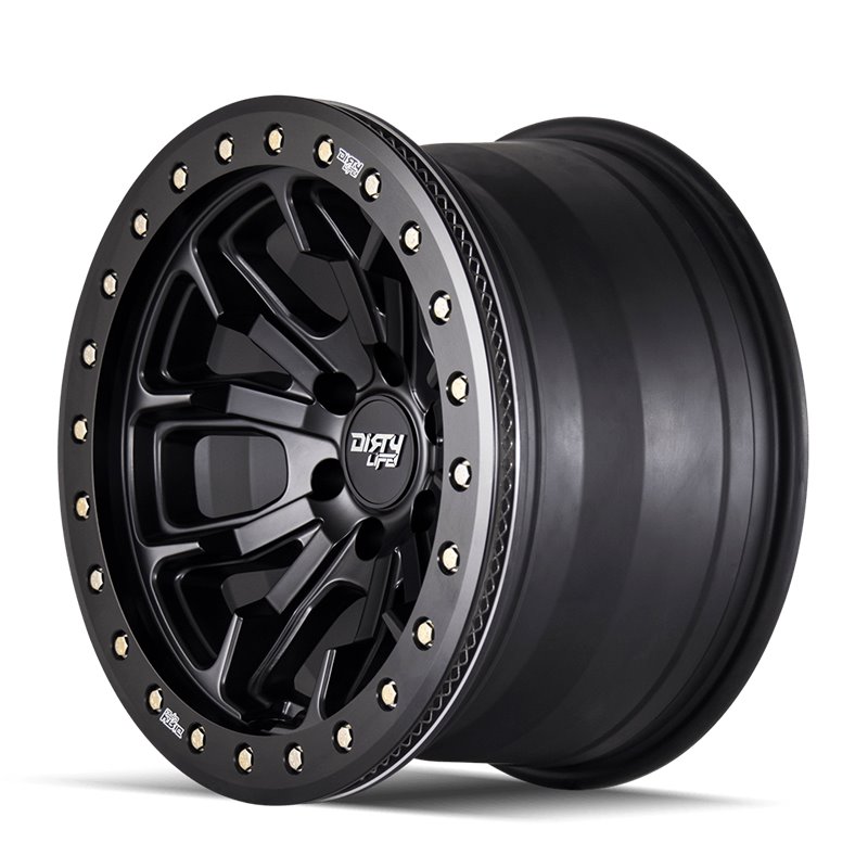 Dirty Life | DT-1 17x9.0 ET-38 - Satin Black
