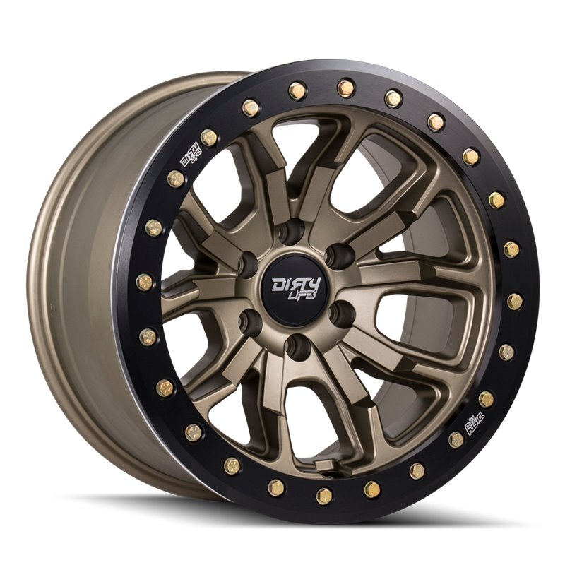 Dirty Life | DT-1 17x9.0 ET-38 - Satin Bronze