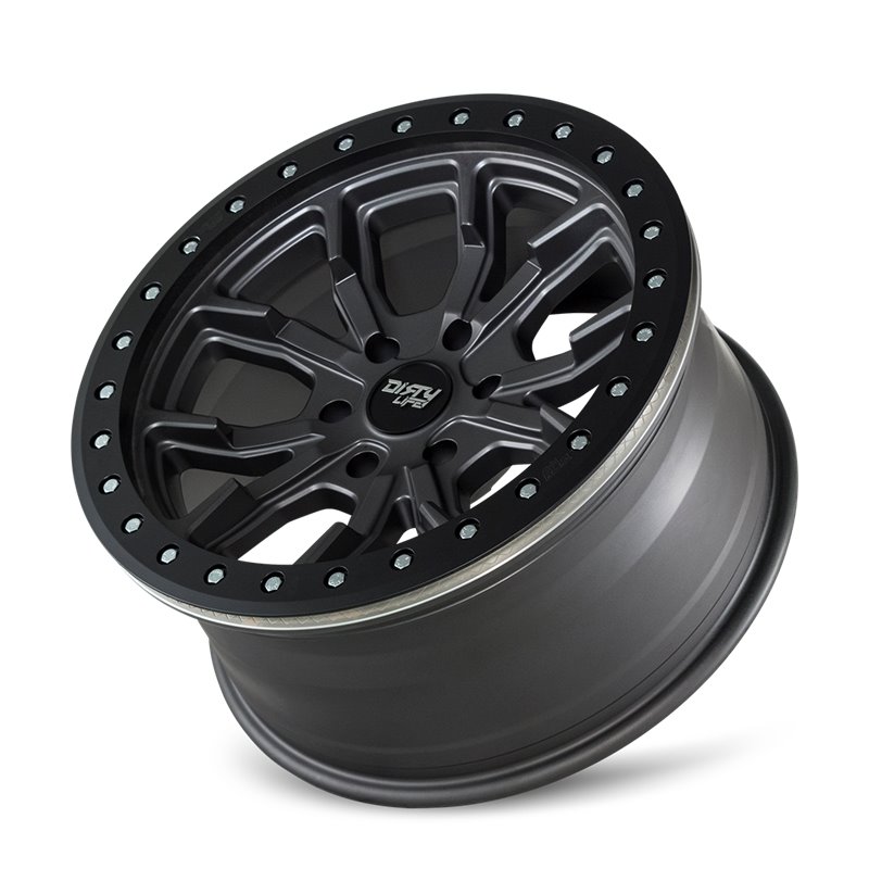 Dirty Life | DT-1 17x9.0 ET-38 - Satin Gunmetal