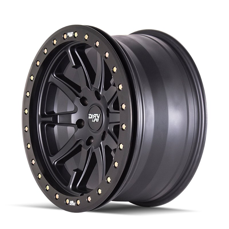 Dirty Life | DT-2 20x9.0 ET12 - Satin Black