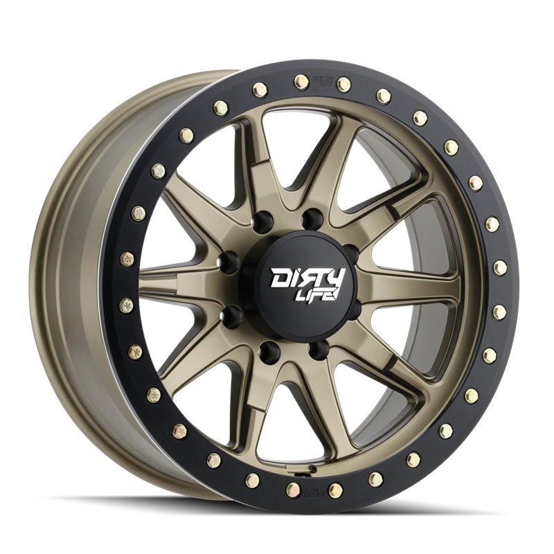 Dirty Life | DT-2 17x9.0 ET-12 - Satin Gold