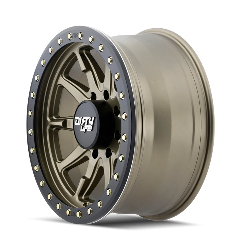 Dirty Life | DT-2 17x9.0 ET-38 - Satin Gold