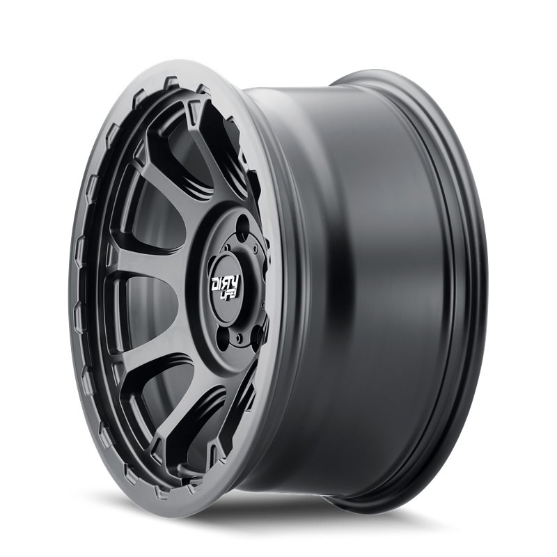 Dirty Life | DRIFTER 17x8.5 ET-6 - Satin Black