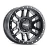 Dirty Life | CANYON PRO 17x9.0 ET0 - Satin Black