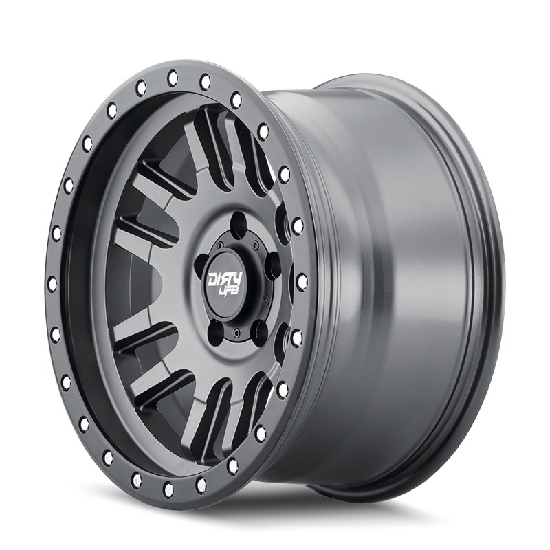 Dirty Life | CANYON PRO 17x9.0 ET-38 - Satin Graphite