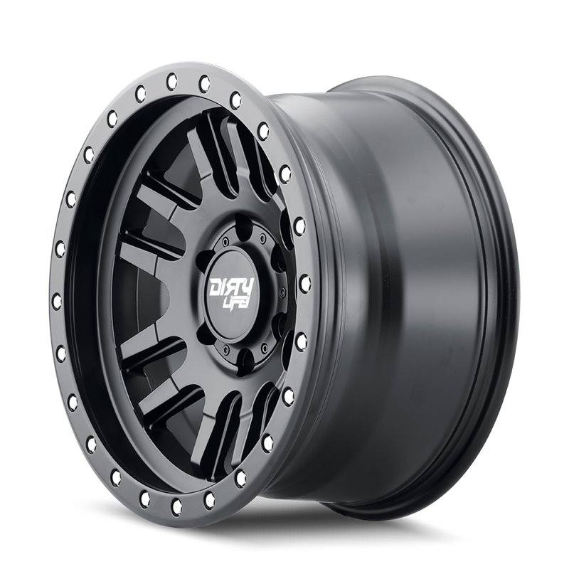 Dirty Life | CANYON PRO 17x9.0 ET-12 - Satin Black