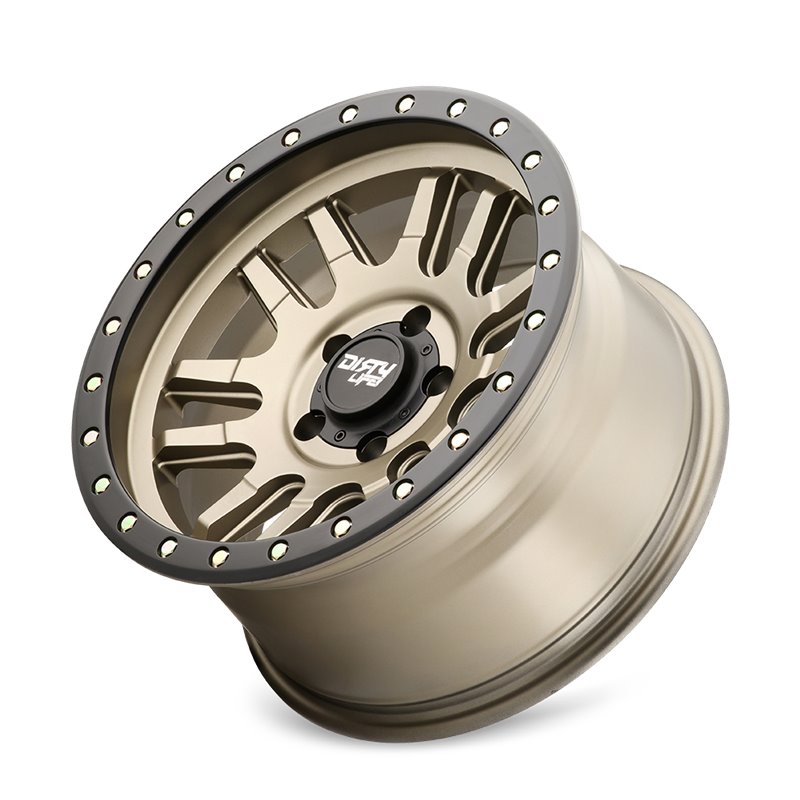 Dirty Life | CANYON PRO 17x9.0 ET0 - Satin Gold