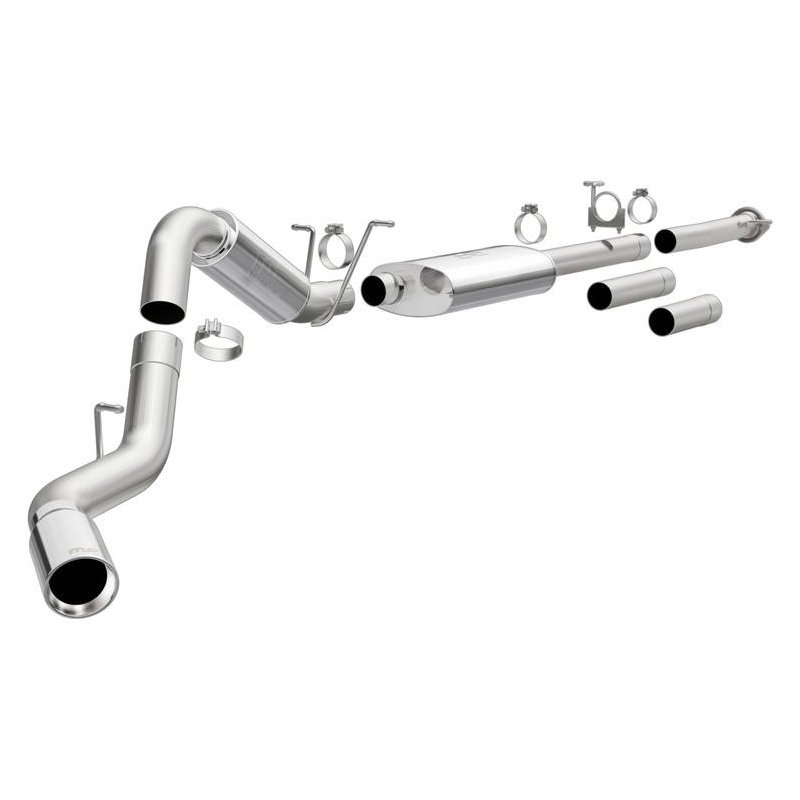 MagnaFlow | Street Series Cat-Back Exhaust - Silverado / Sierra 2500 & 3500 HD 2011-2019 Magnaflow Cat-Back Exhausts