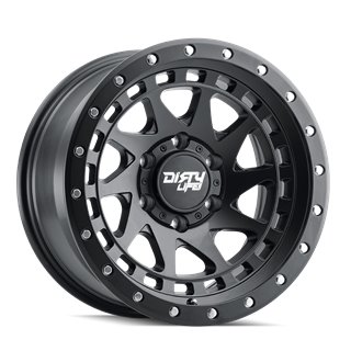 Dirty Life | ENIGMA PRO 17x9.0 ET-12 - Matte Black