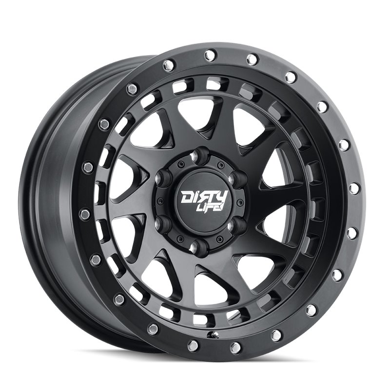 Dirty Life | ENIGMA PRO 17x9.0 ET-12 - Matte Black