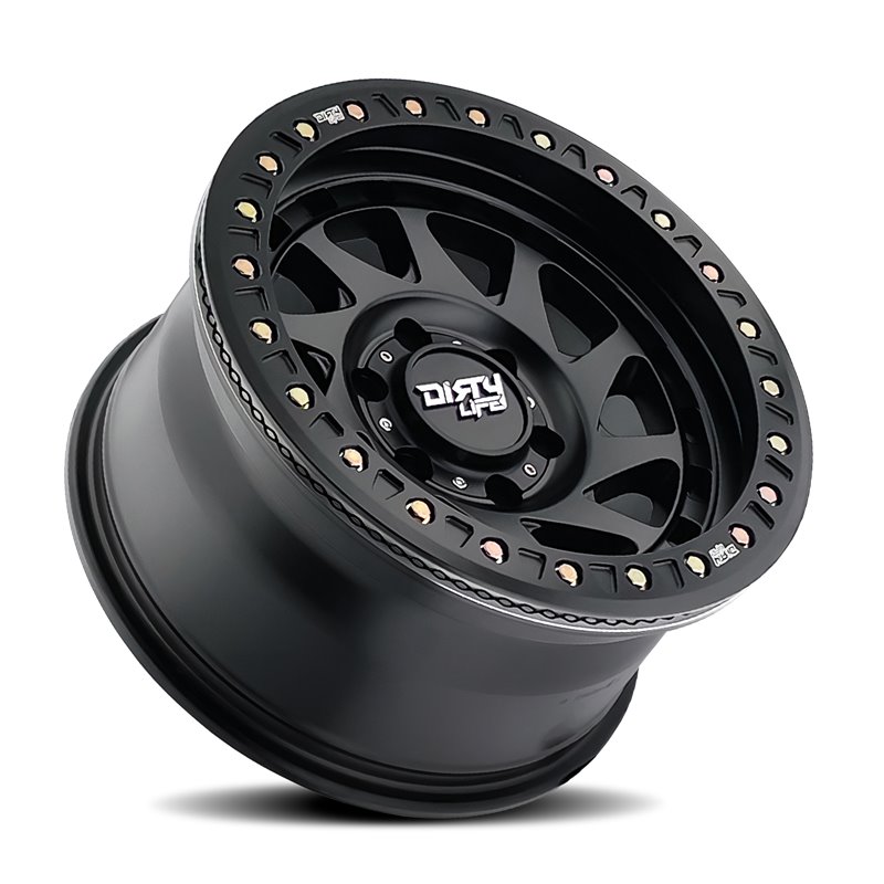 Dirty Life | ENIGMA RACE 17x9.0 ET-12 - Matte Black