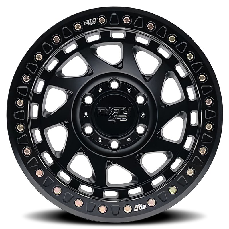 Dirty Life | ENIGMA RACE 17x9.0 ET-38 - Matte Black