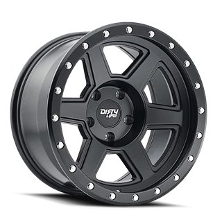 Dirty Life | COMPOUND 17x9.0 ET-12 - Matte Black