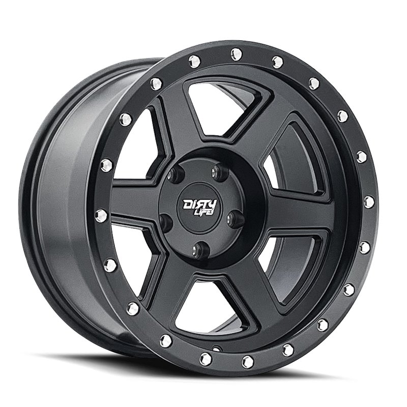 Dirty Life | COMPOUND 18x9.0 ET-12 - Matte Black