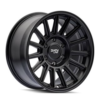 Dirty Life | JOURNEY 17x8.5 ET0 - Satin Black
