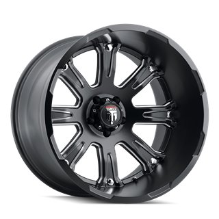 American Truxx | BOMB 20x12.0 ET-44 - Satin Black Milled