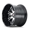 American Truxx | BOMB 22x14.0 ET-76 - Gloss Black Machined