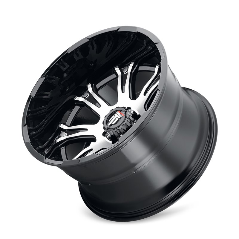 American Truxx | BOMB 22x14.0 ET-76 - Gloss Black Machined