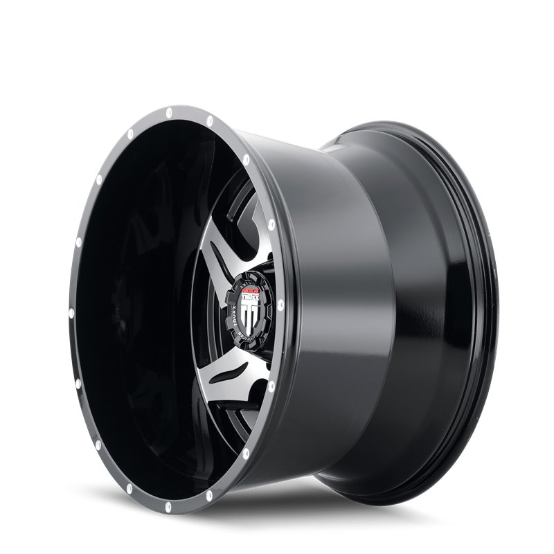 American Truxx | NINJA 22x14.0 ET-76 - Gloss Black Milled
