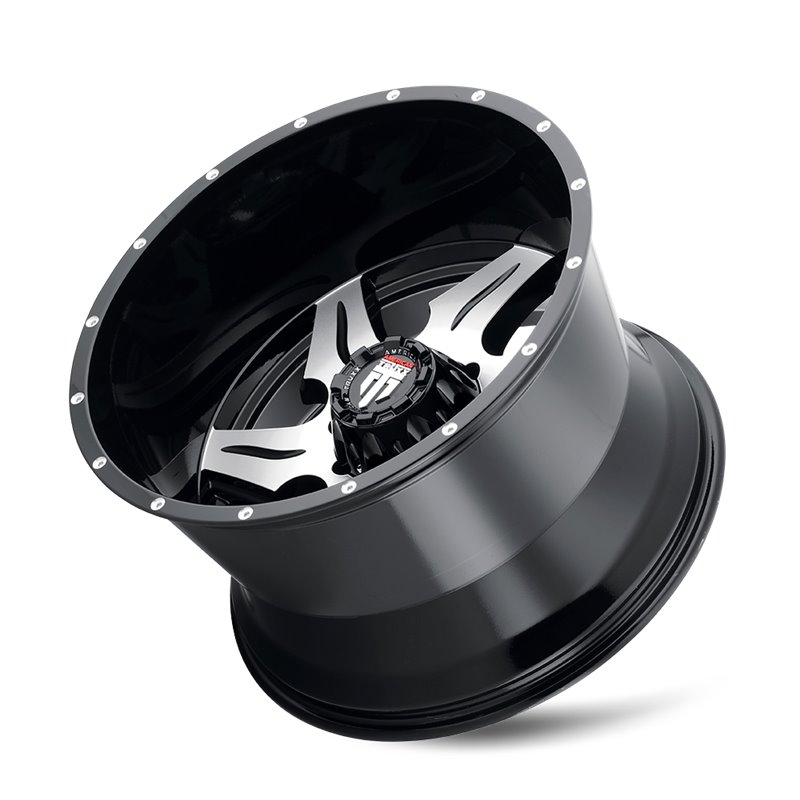 American Truxx | NINJA 22x14.0 ET-76 - Gloss Black Machined