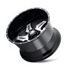 American Truxx | NINJA 22x14.0 ET-76 - Gloss Black Machined
