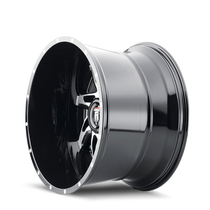 American Truxx | SPYDER 22x14.0 ET-76 - Gloss Black Machined