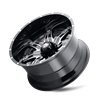 American Truxx | LONESTAR 22x12.0 ET-44 - Gloss Black Machined