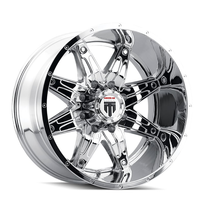 American Truxx | LONESTAR 22x12.0 ET-44 - Chrome