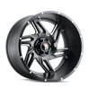 American Truxx | SPURS 24x14.0 ET-76 - Satin Black Milled