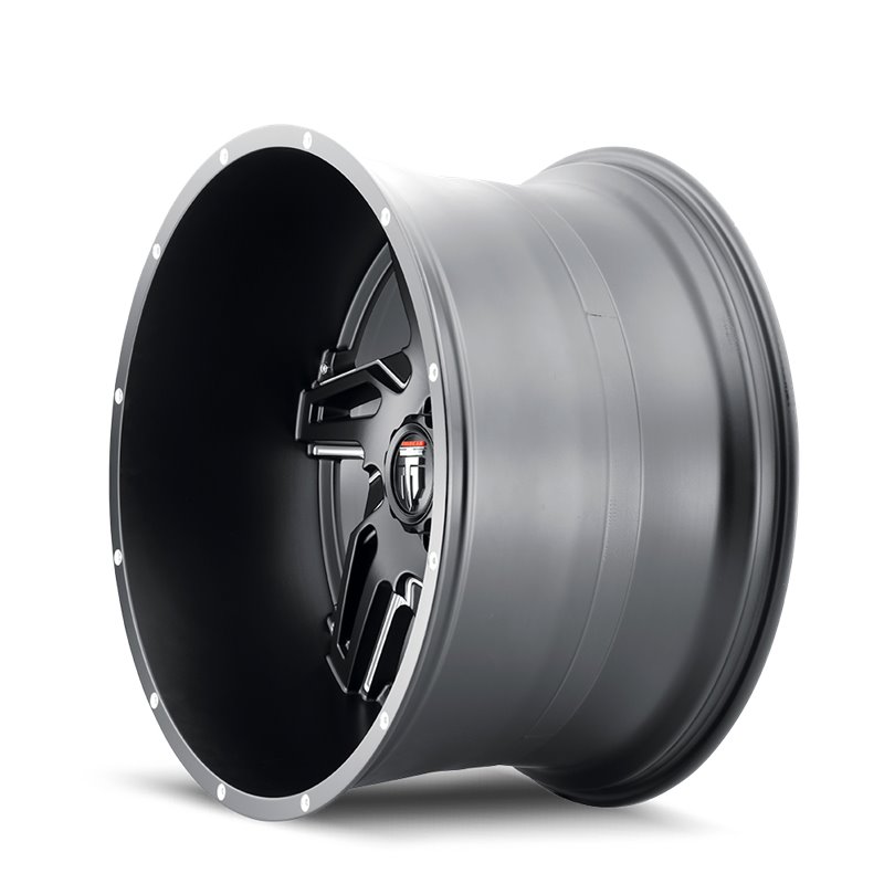 American Truxx | SPURS 24x14.0 ET-76 - Satin Black Milled