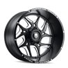 American Truxx | SWEEP 24x14.0 ET-76 - Satin Black Milled