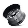 American Truxx | SWEEP 24x14.0 ET-76 - Satin Black Milled