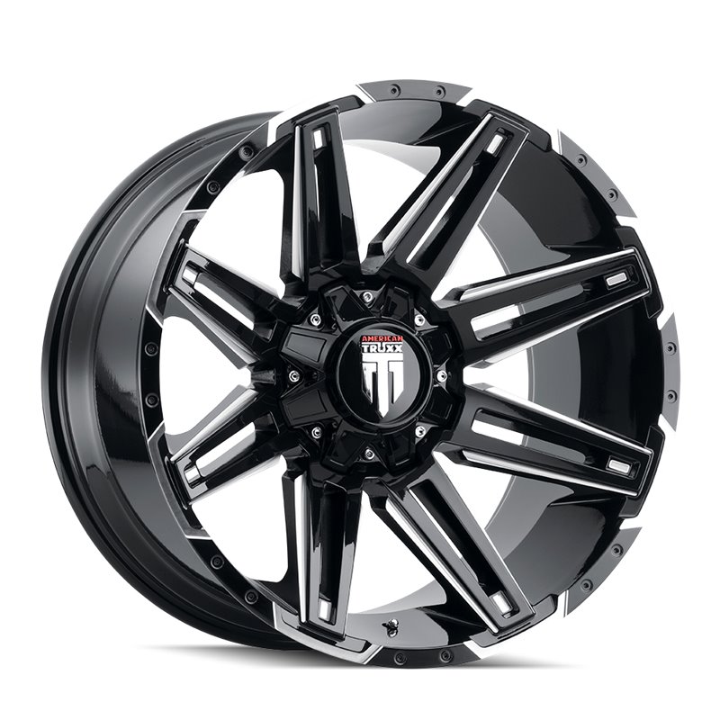 American Truxx | BOOM 20x9.0 ET-12 - Gloss Black Milled