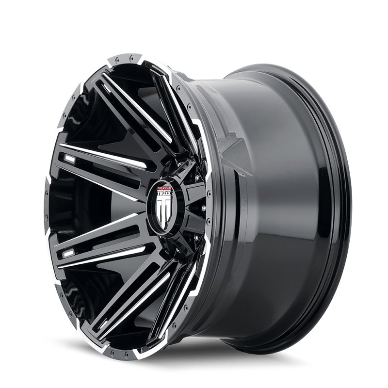 American Truxx | BOOM 20x9.0 ET-12 - Gloss Black Milled