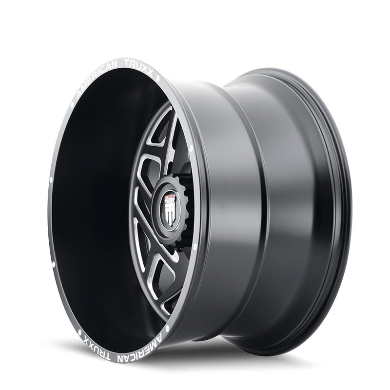 American Truxx | COSMOS 22x12.0 ET-44 - Satin Black Milled